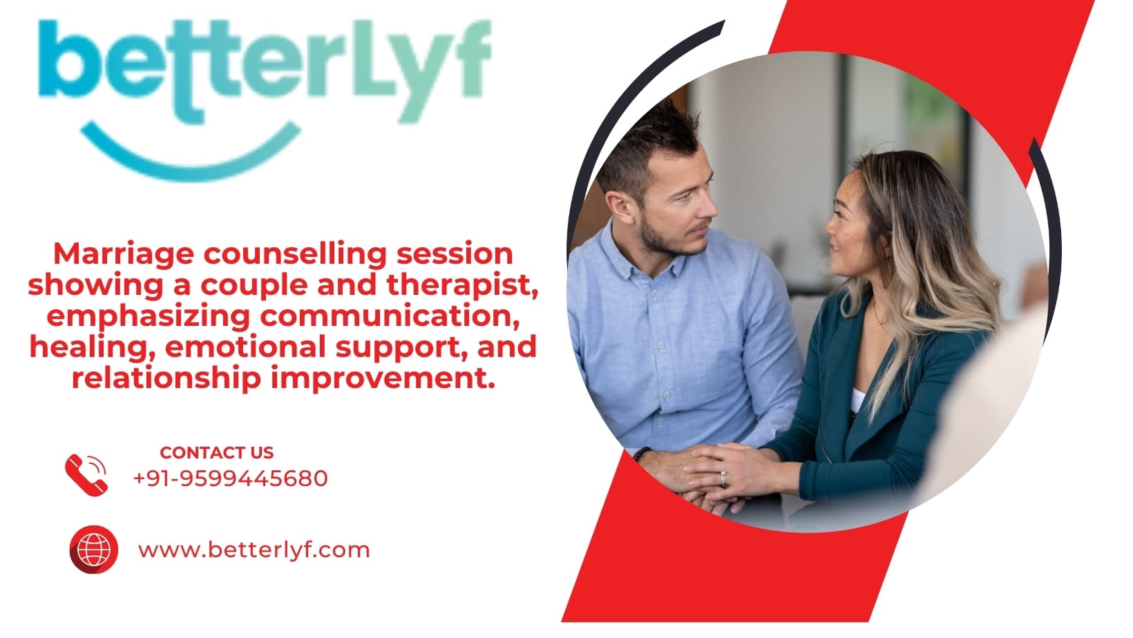 Struggling in Your Marriage? BetterLYF’s Marriage Counselling Can Help